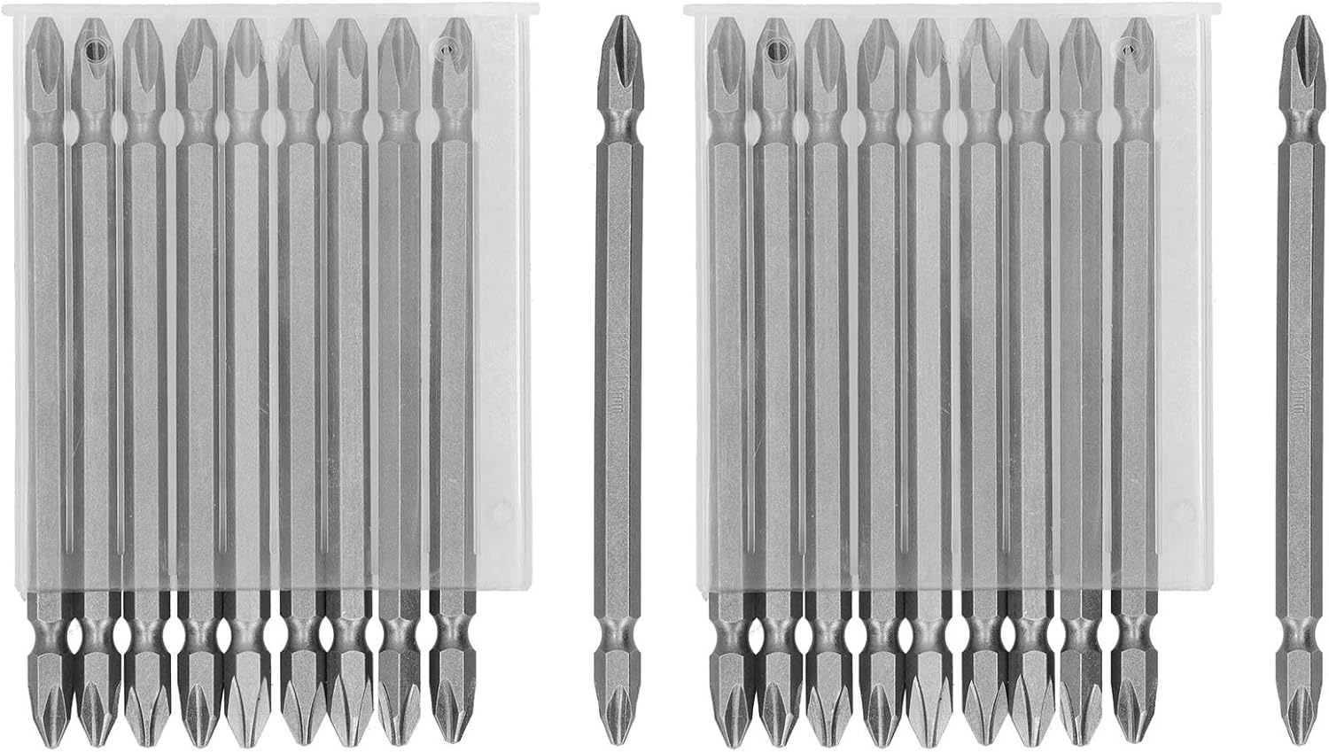 Vcedas 2 Box PH2 Crossed Screwdriver Head 110mm Double Head