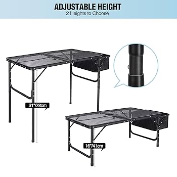 Amazon.com: RedSwing Portable Grill Table with Sink for