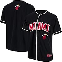 Vista 24 de Ultra Game Men’s NBA Official Super Soft Button Down Jersey Baseball Shirt