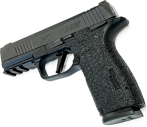 Miniatura 7 de Handleitgrips Textured Rubber Gun Grip Enhancement Kit for Sig Sauer P365 X-Macro with Safety