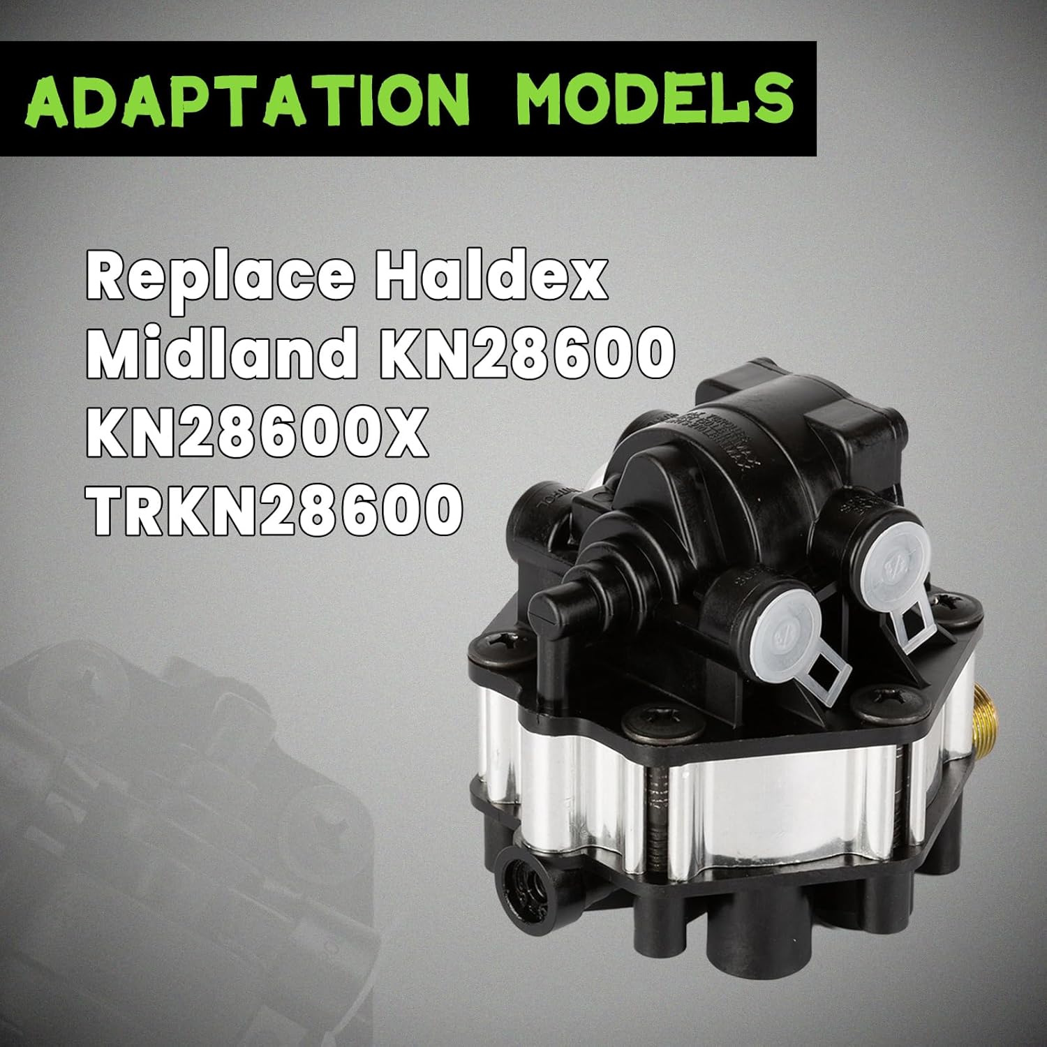 KN28600 TRAILER VALVE - FF2 FF-2 Full Function REPLACES Haldex Midland KN28600 KN28600X TRKN28600