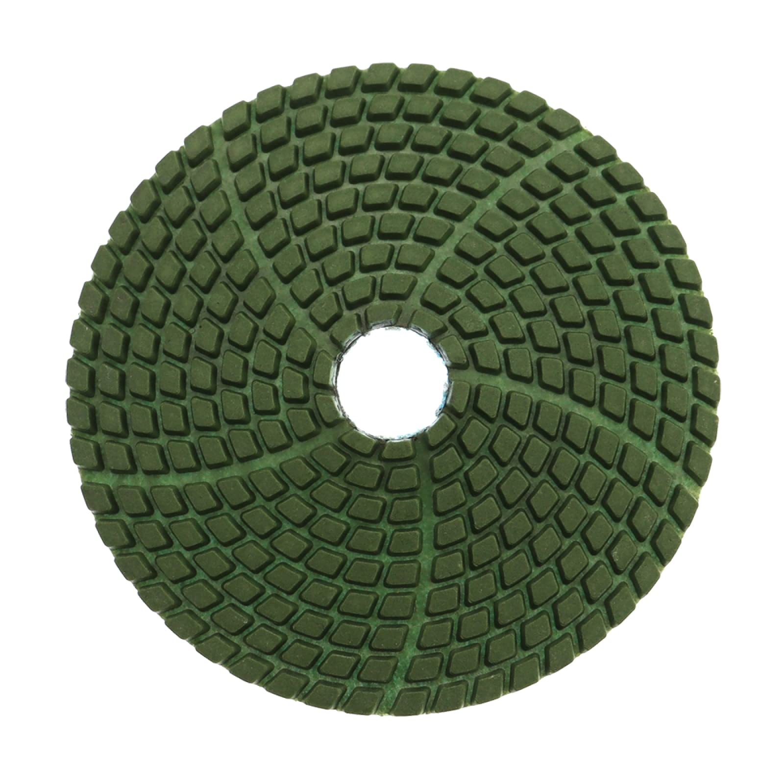 7 Unidades/juego De Almohadillas De Pulido De Diamante De 4 Pulgadas, Almohadilla De Pulido En Húmedo Tipo Giro De 100mm Para Disco De Molienda De Suelo De Hormigón De Granito Y Mármol,1500