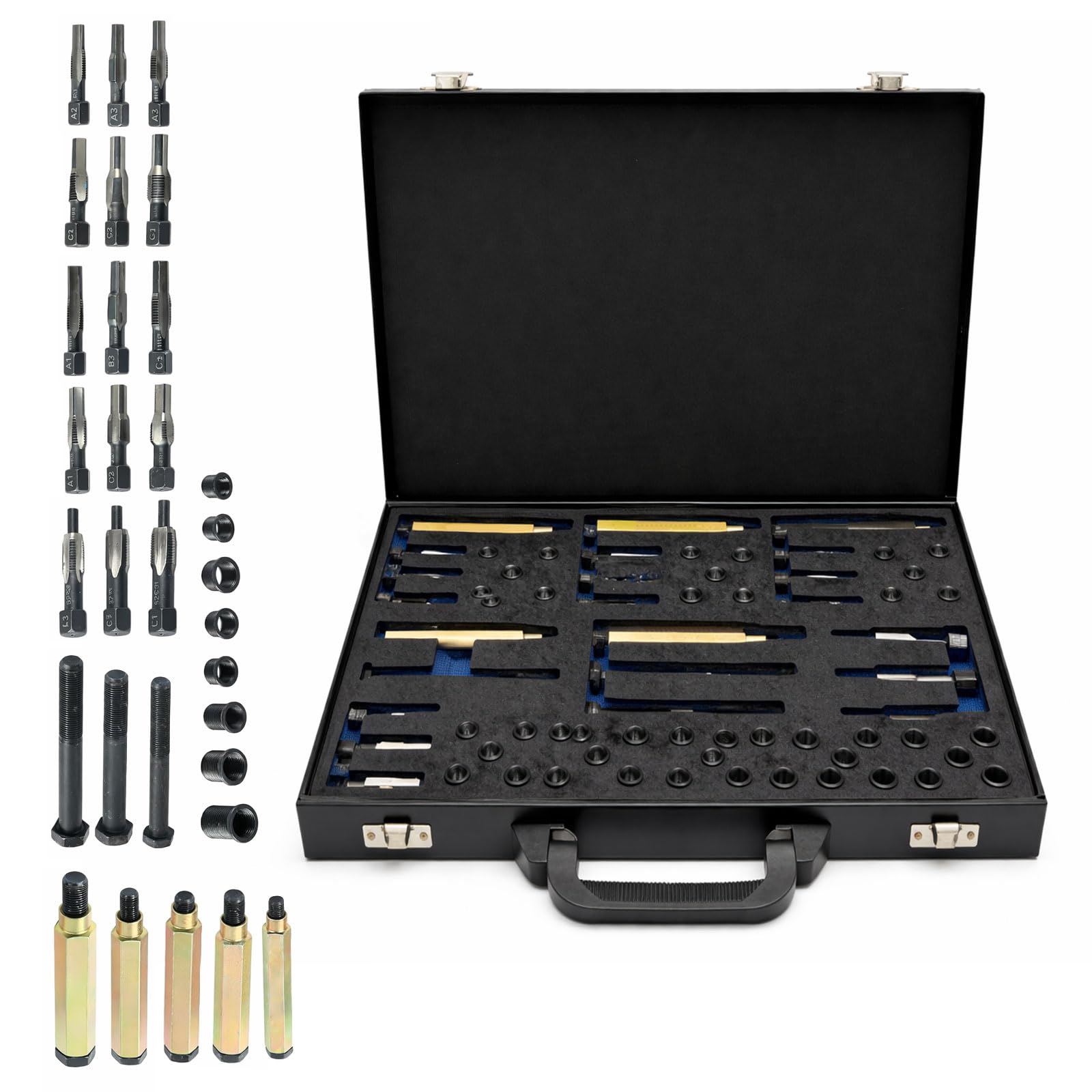 Kit di riparazione per filettatura candela, M8 – M9 – M10 – M12, kit di riparazione filettatura candela
