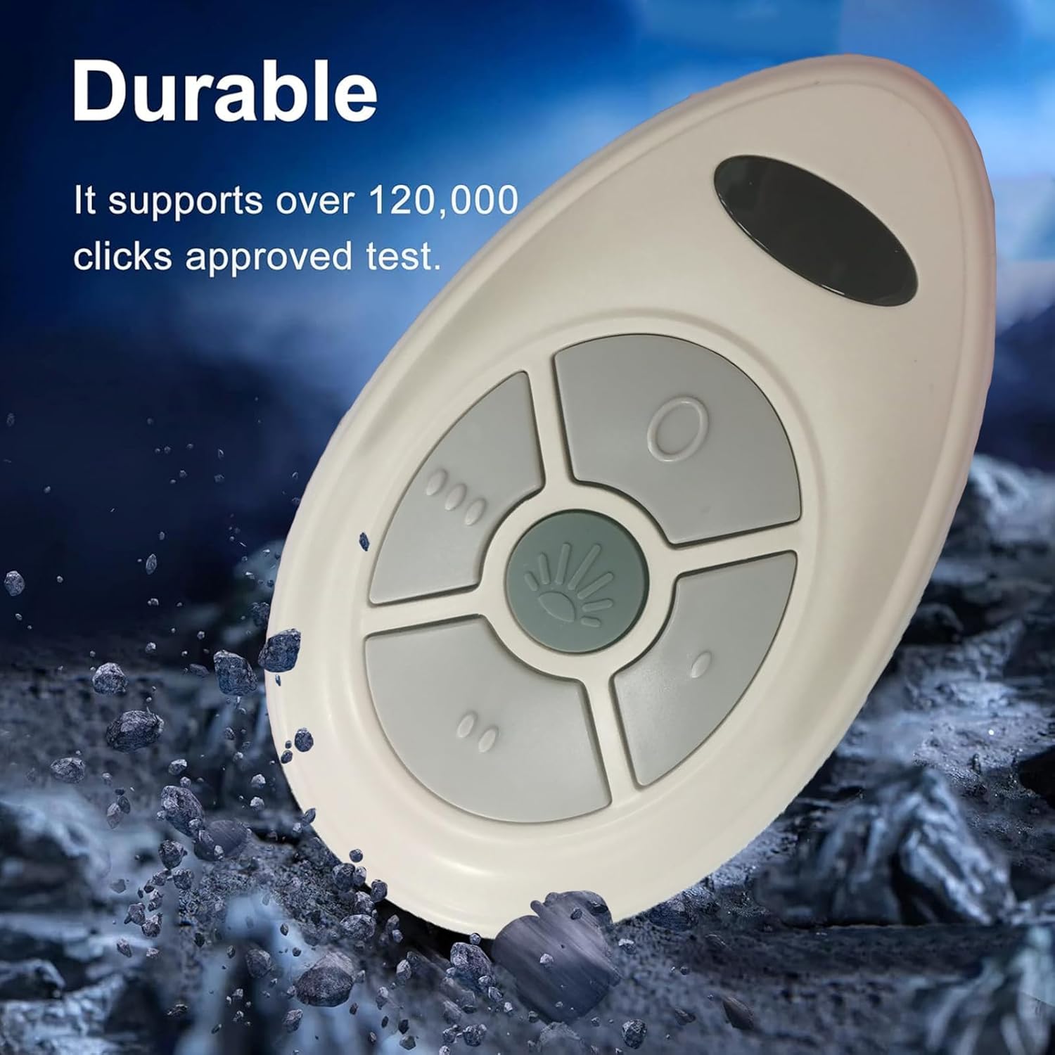 Universal Ceiling Fan Remote Control Kit Replacement for Harbor Breeze Hampton Bay Litex Hunter, 3-Speed Light Dimmer with FAN28R Receiver, Replace FAN-35T KUJCE9603 L3HFAN35T1