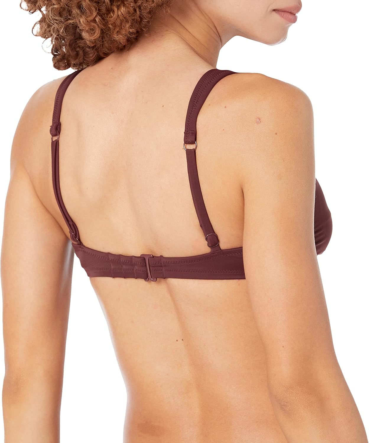 Amazon Essentials Women's Scoop Neck Swim Crop Top - Image 3