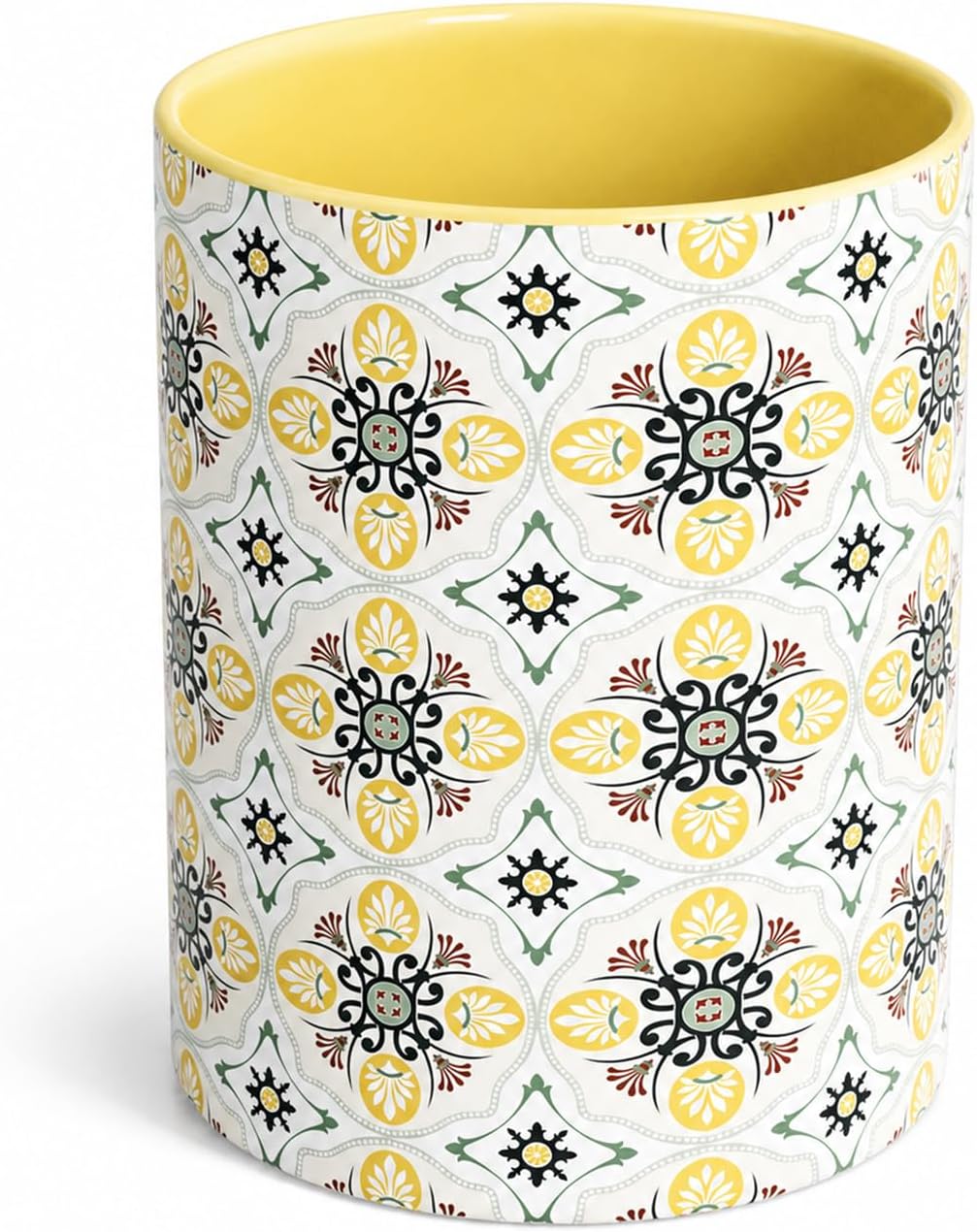 Solidith Kitchen Utensil Holder for Countertop,Yellow