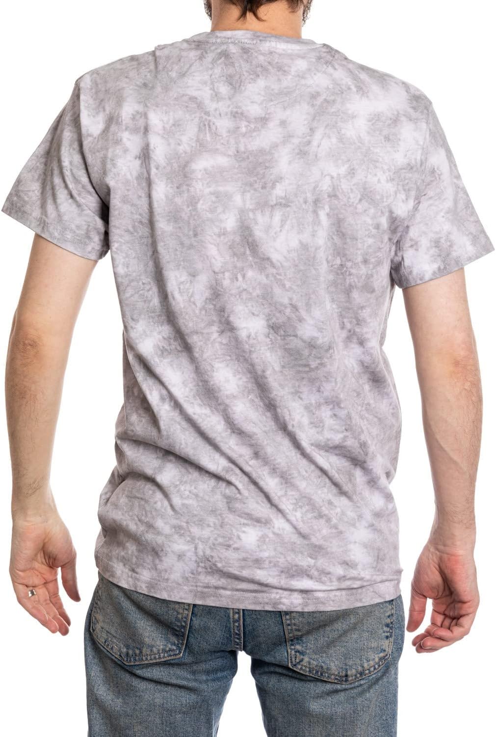 Calhoun NHL Surf & Skate Mens Team Logo Cloud Tie Dye Short Sleeve T-Shirt - Image 2