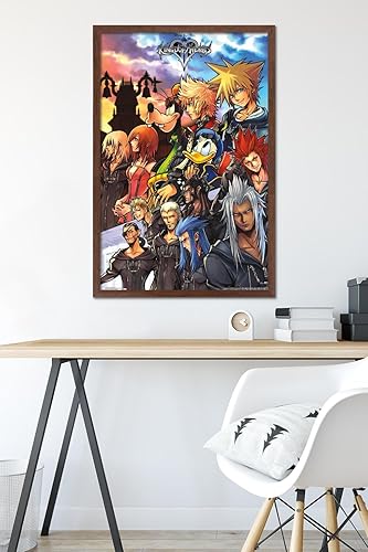 Vista 10 de Trends International Disney Kingdom Hearts - Póster de pared de grupo, 14.725 x 22.375 pulgadas, versión premium sin marco