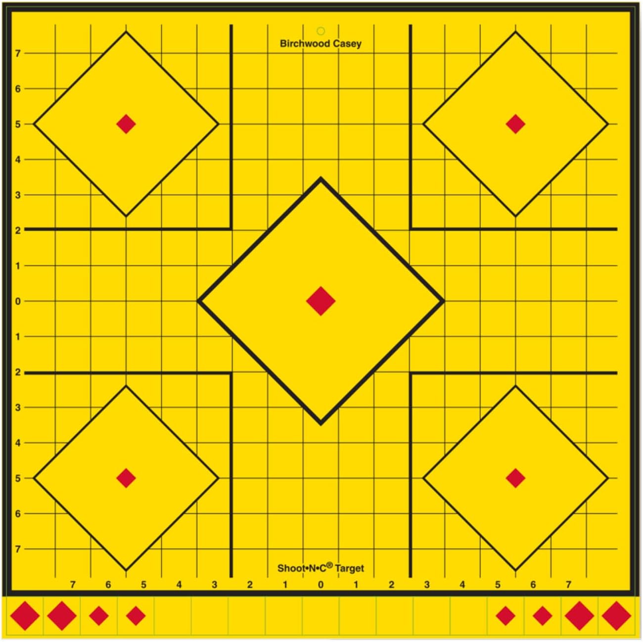 Birchwood Casey Long Range Paper Shooting Targets, 5 Count
