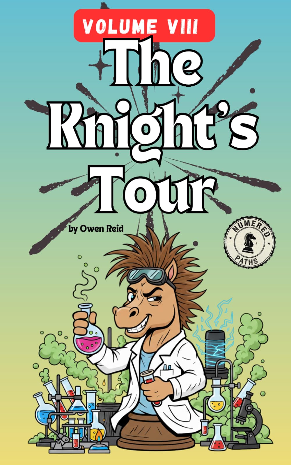 Knight’s Tour Puzzle Book – Volume 8: 101 Chess Knight Challenges with Impossible L-Shaped Moves for Logic and Brain Training