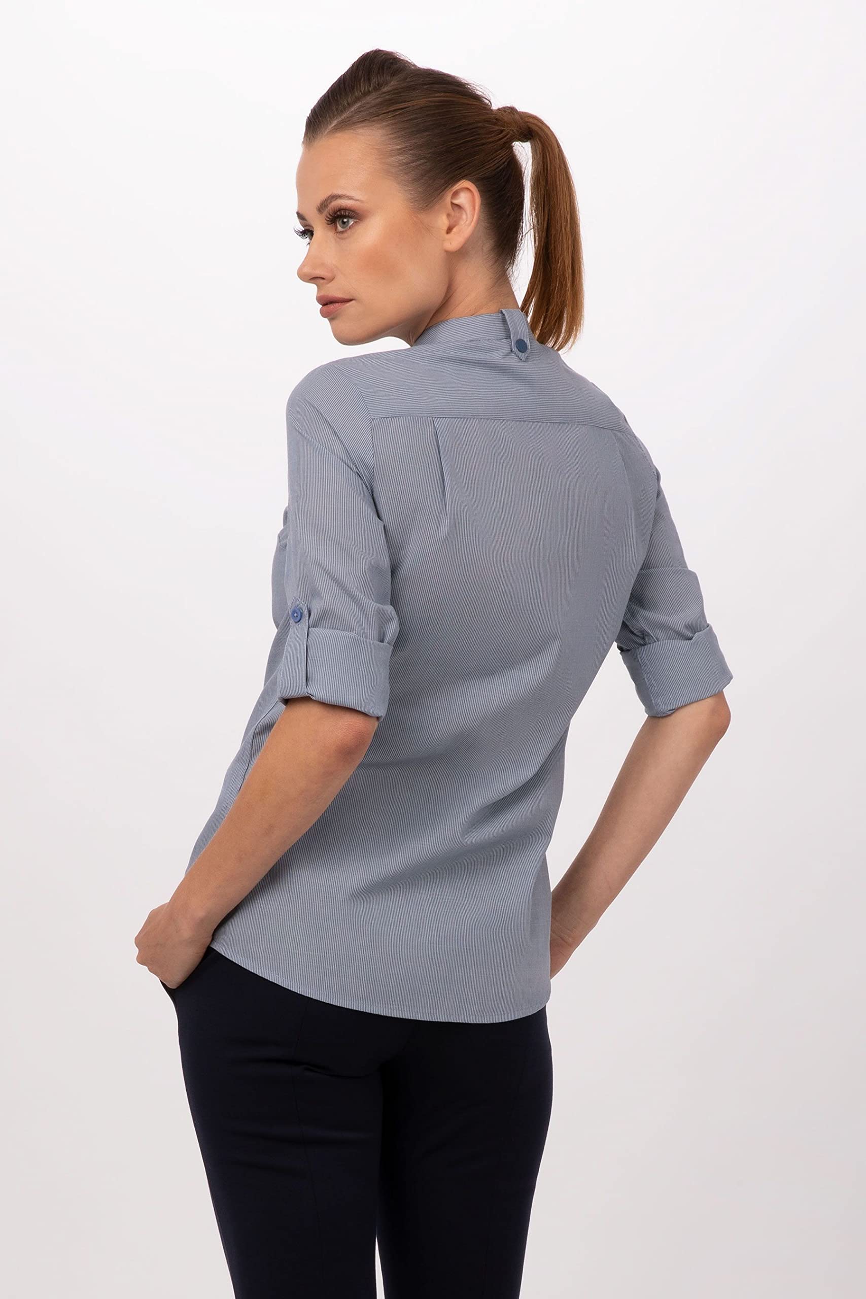 Chef Works Womens Verismo Shirt Camisa Abotonada Mujer