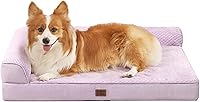 Vista 58 de EHEYCIGA Cama ortopédica XL para perro de espuma viscoelástica, cama lavable para perro con forro impermeable y funda extraíble, sofá extragrande