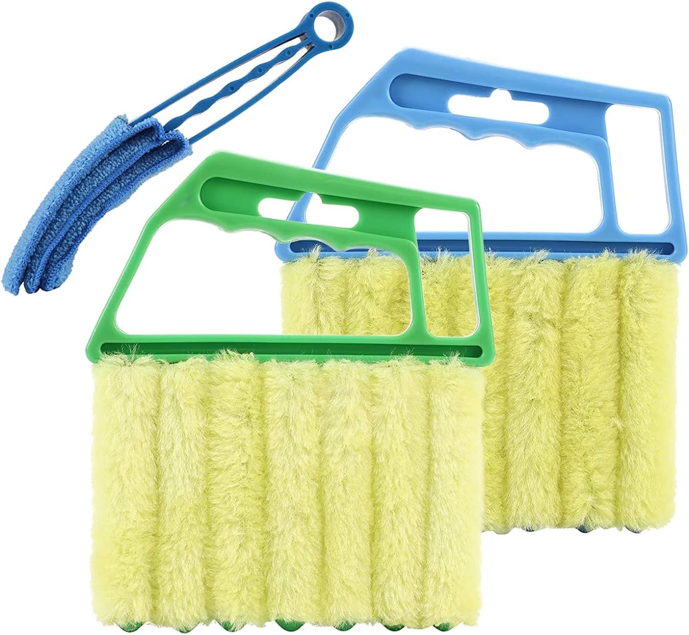 2Pcs Window 7 Finger Dusting Cleaner Tool and 1Pc Window Blind