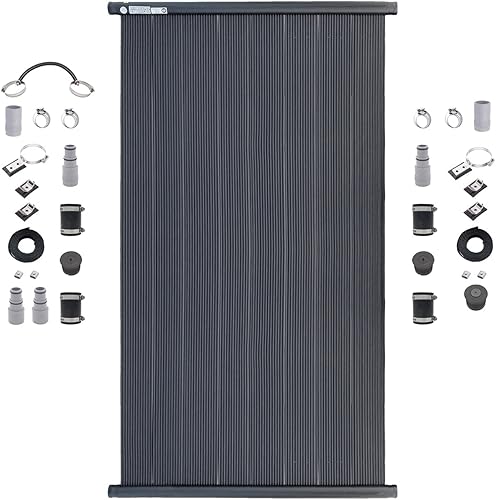 SolarPoolSupply SwimEasy Lite - Sistema de calentador solar de piscina de alto rendimiento Kit de calefacción solar de agua para piscinas sobre el