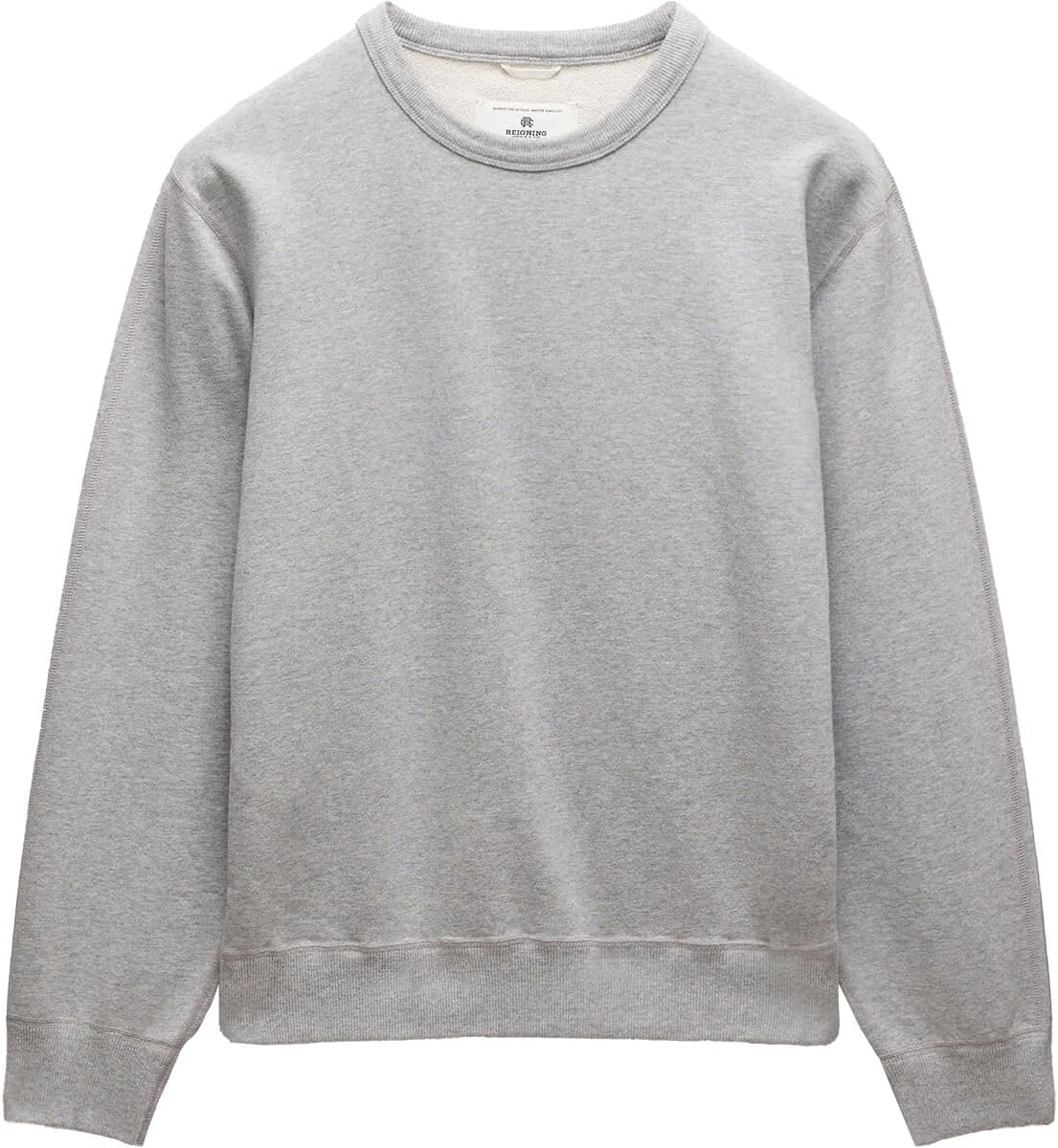 REIGNING CHAMP Men's Midweight Terry Classic Crew Neck Sweatshirt - Image 7