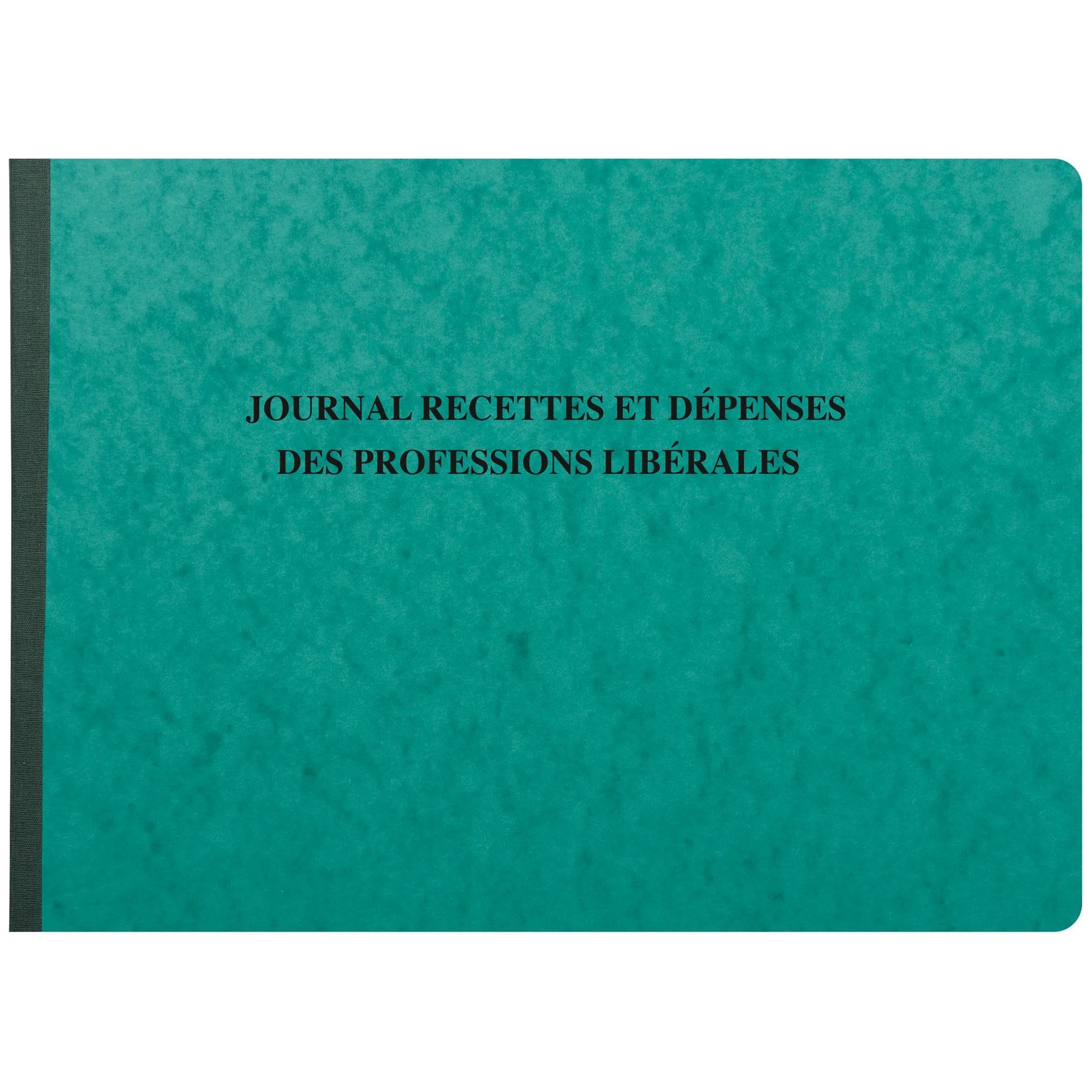 Exacompta – ref.9620E – Diario de gastos e ingresos para profesionales liberalse, de 27 x 38 cm y con 80 páginas. Colores aleatorios.