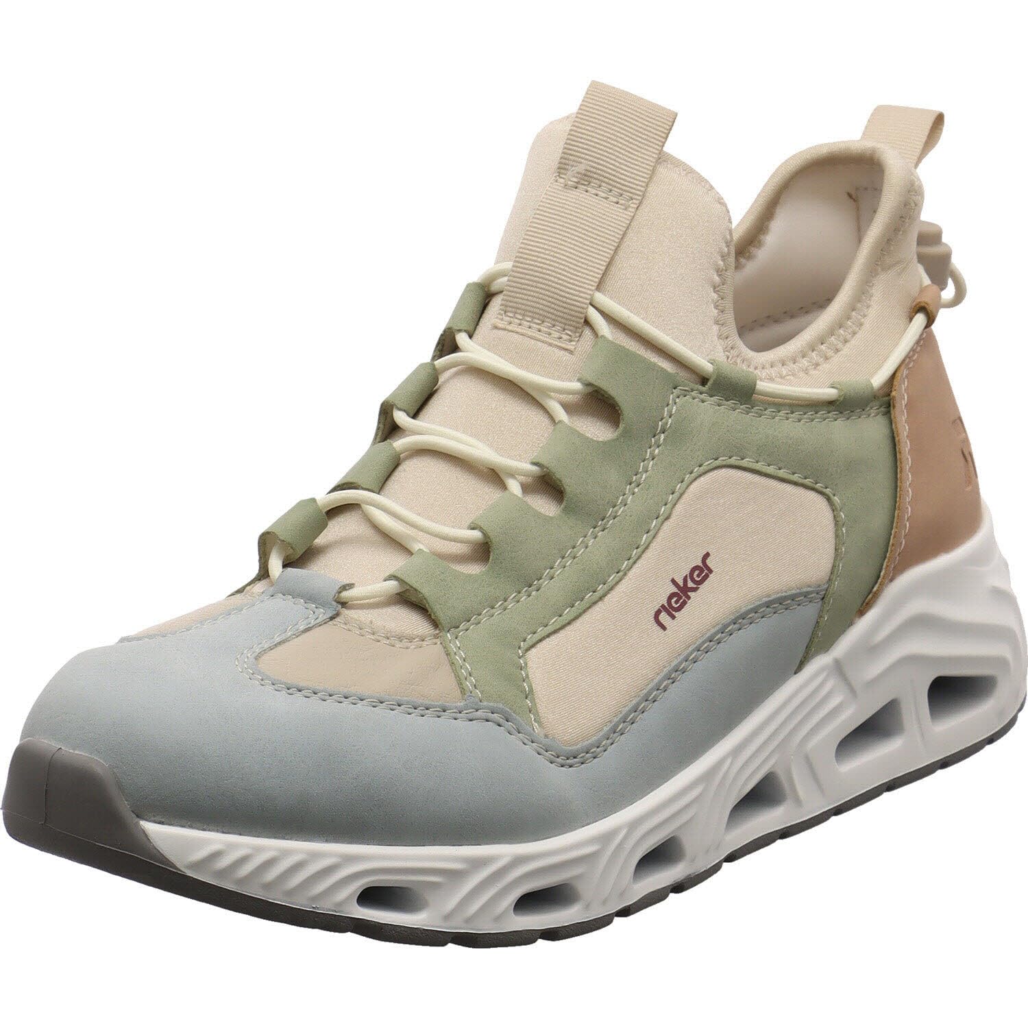Rieker Women's N5254 Low Trainers, Multicoloured, 43 EU, Multicoloured, 9 UK