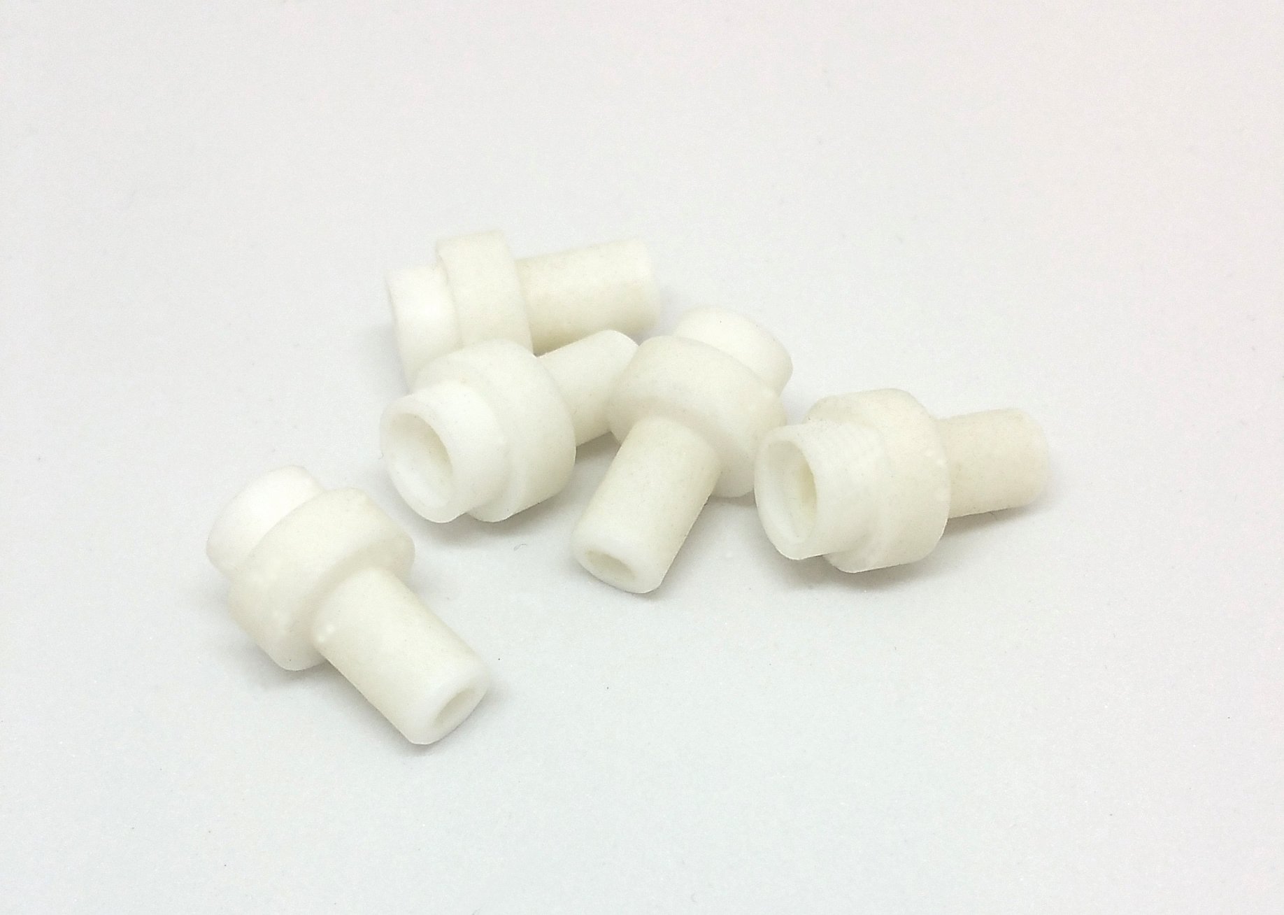 2 Pièces Blocage Coupleur PTFE 3 Mm Pour Ultimaker 2/2+/UM2 - 18 X 11 Mm