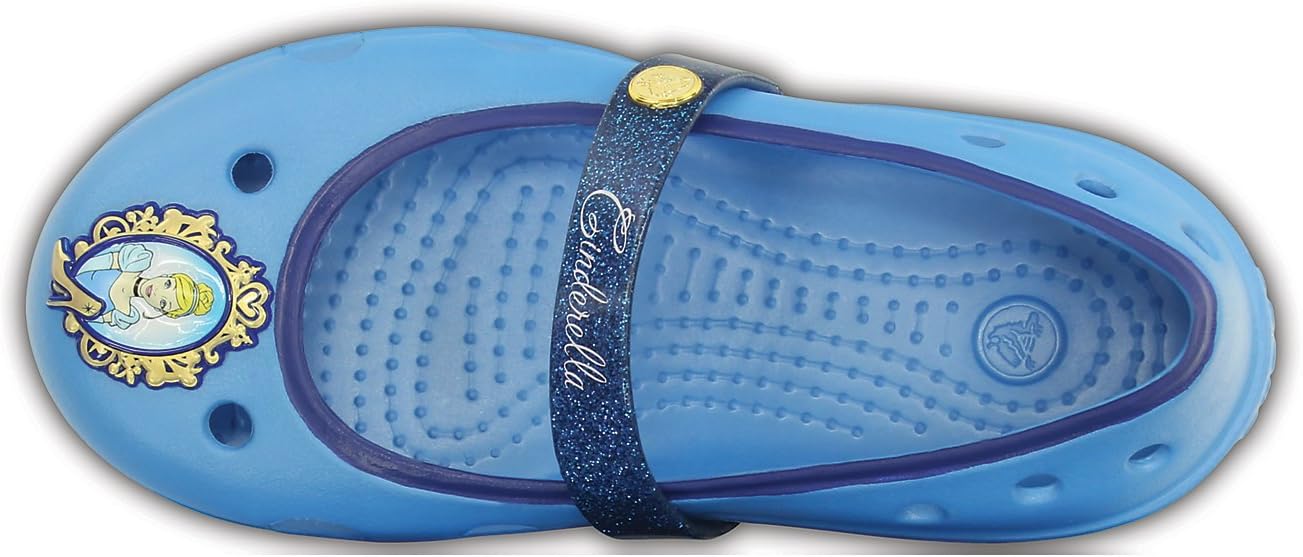 Crocs Kids' Keeley Disney Princess K Mary Jane Flat Shoes