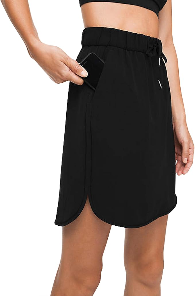 ON The Fly Skirt - Black (4) : Amazon 