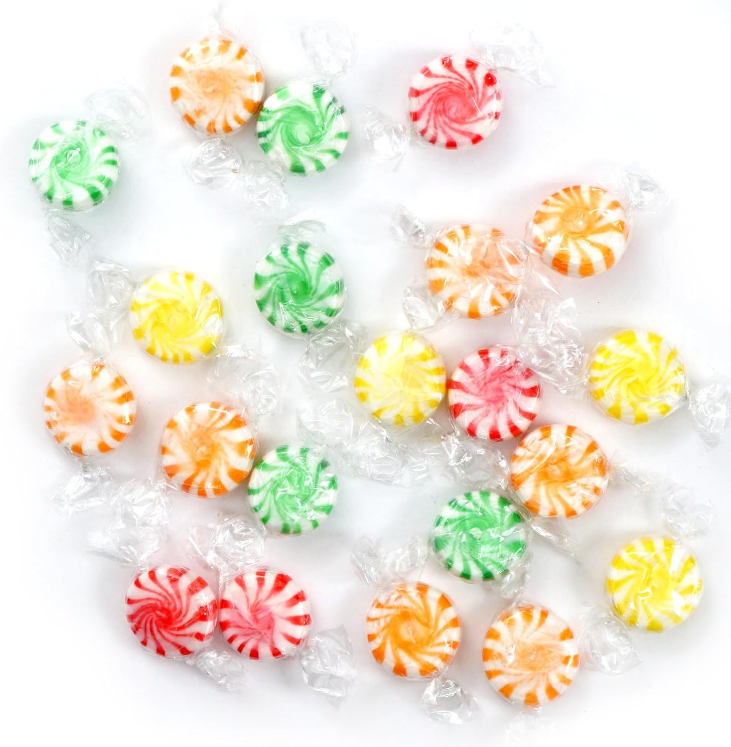 Fruity Starlight Hard Candy, 2 Pound Bulk Candy, Indivily Wrapped Hard