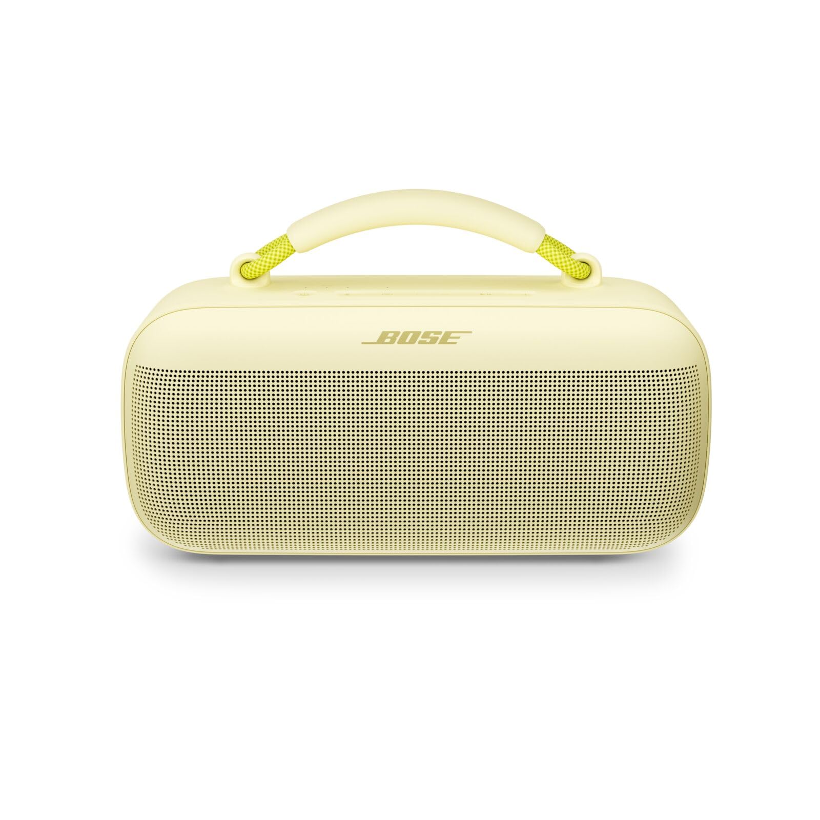 Bose SoundLink Max Portable Speaker, Large IP67 Waterproof Bluetooth Speaker, Up to 20 Hours of Playtime, USB-C, Built-in 3.5mm AUX Input, Citrus Yellow - Limited Edition Color