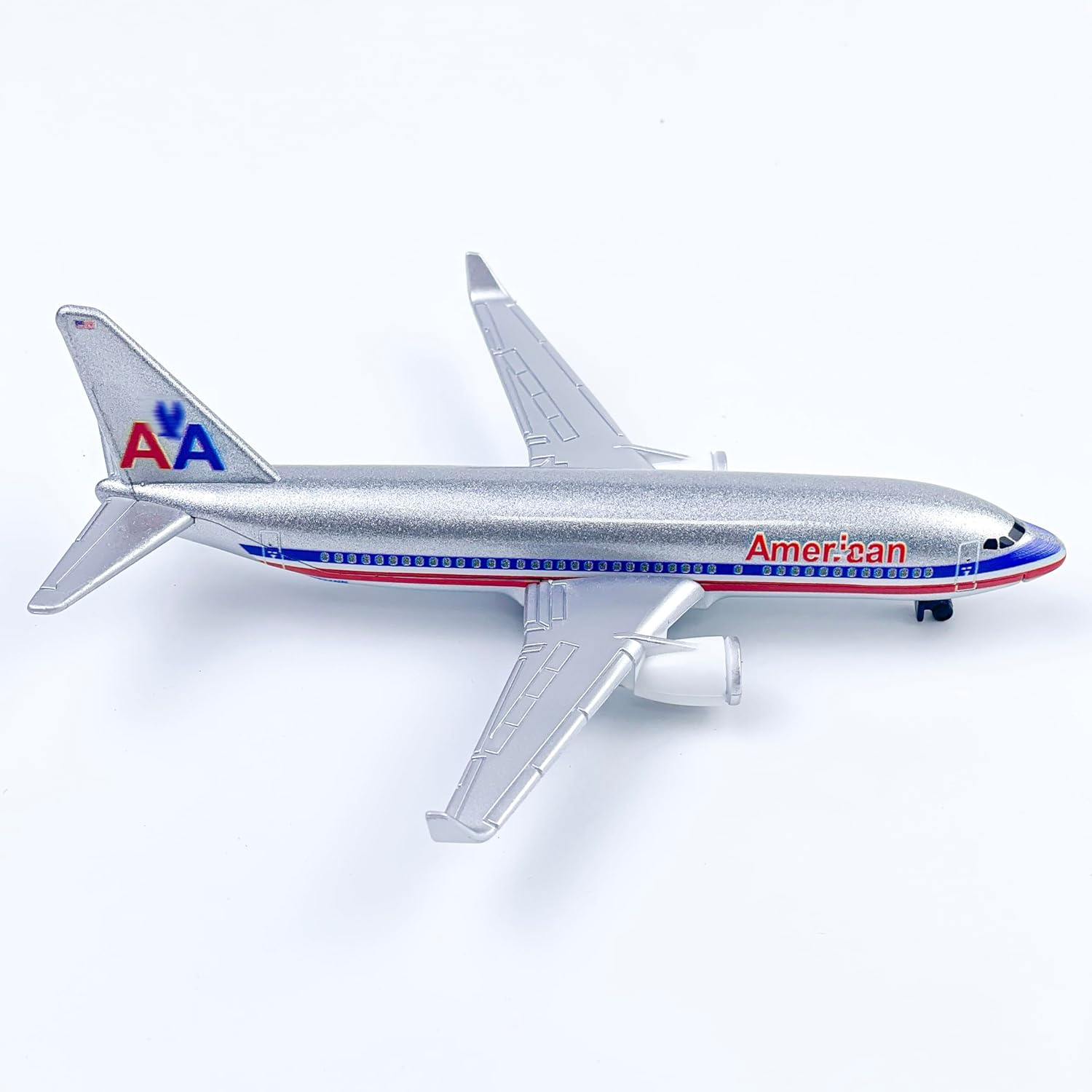 Airplane Model, American AA Aircraft Die-cast Metal Planes Suitable for Collection and Desktop Decor