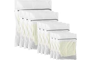 White Mesh Laundry Bag for Delicate Items