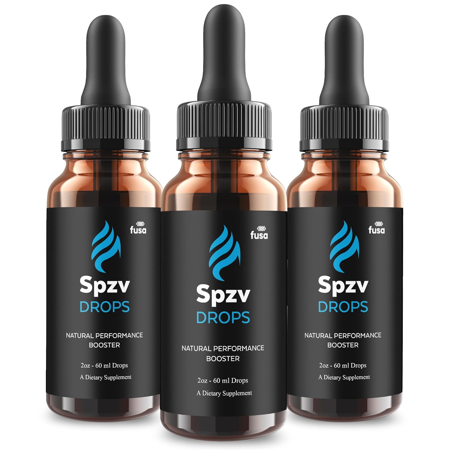 (3 Pacote) Suplemento Líquido SPZV Drops Avançado - Fórmula Premium de Saúde e Bem-Estar com Força Máxima de 1362g