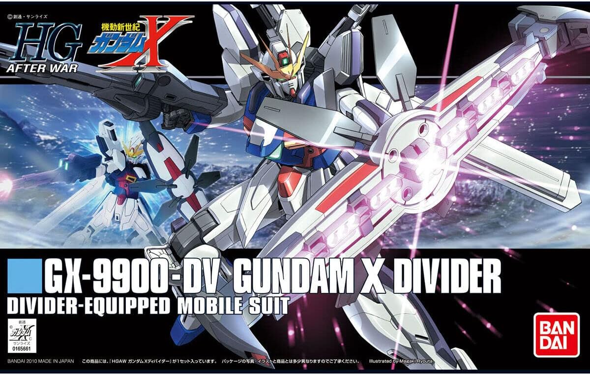 Bandai HGAW GX-9900-DV Gundam X Divider HG 1/144 Scale Model Kit