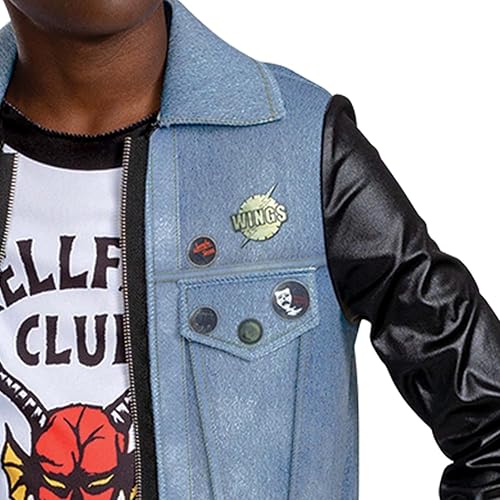 Miniatura 4 de Disguise Disfraz de Eddie para niños, disfraz oficial de Stranger Things