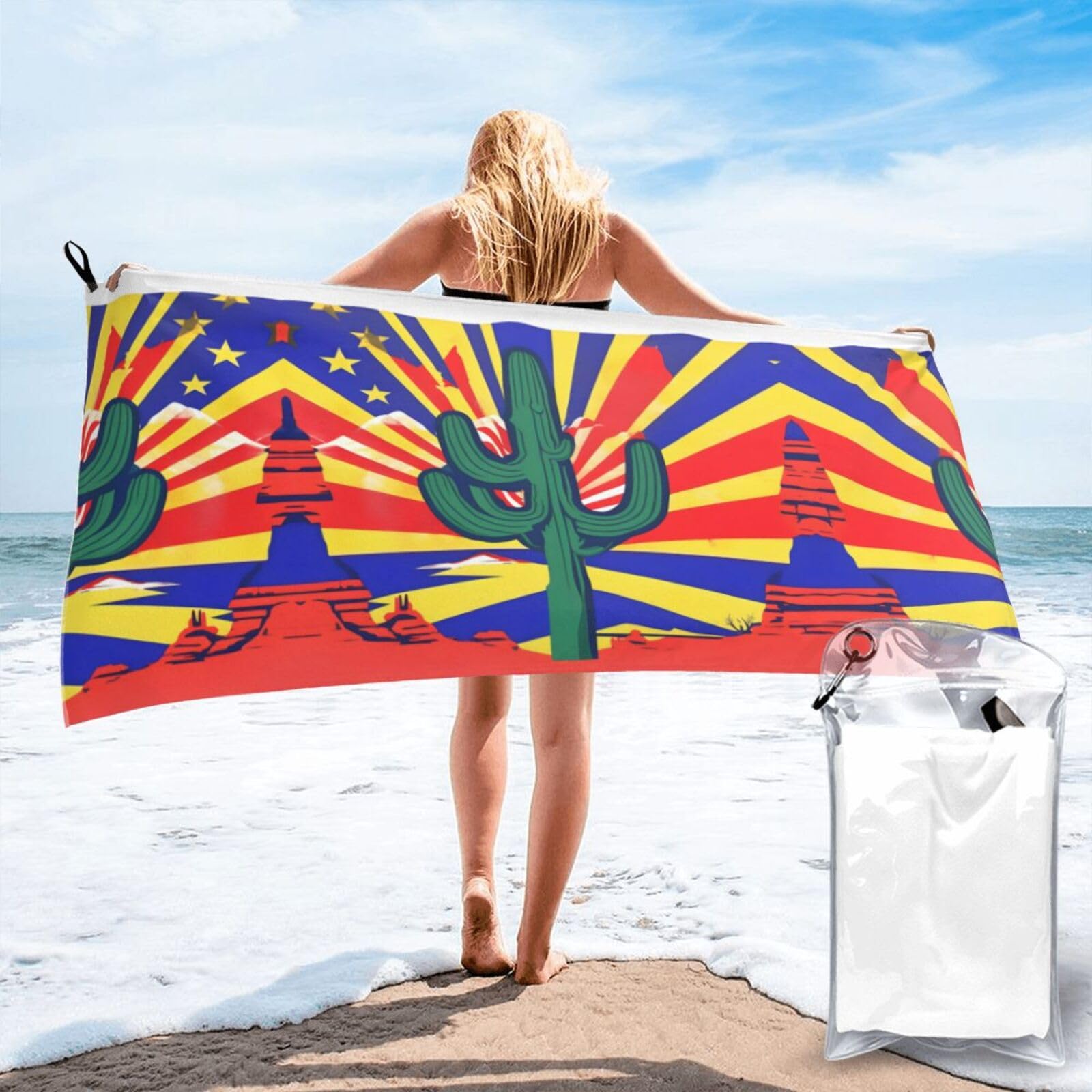 Drapeau Arizona cadeau personnalisé adulte pour le voyage