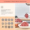 klarstein lucia elegance multifunction food processor mixer and meat mincer 1300 w in 6 power levels pulse function 5 l stainless steel bowl 1.5 l glass blender jug