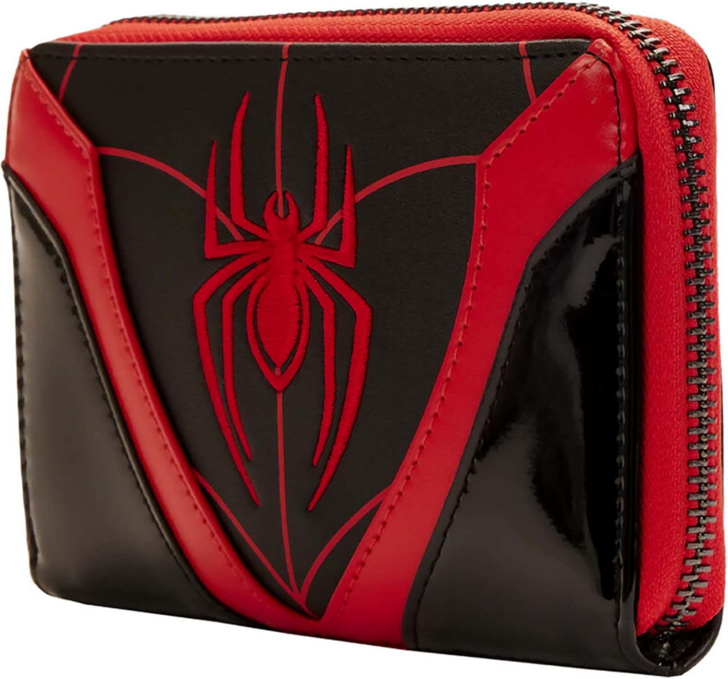 Loungefly Marvel Spider-Man Miles Morales Cosplay Zip Around Wallet