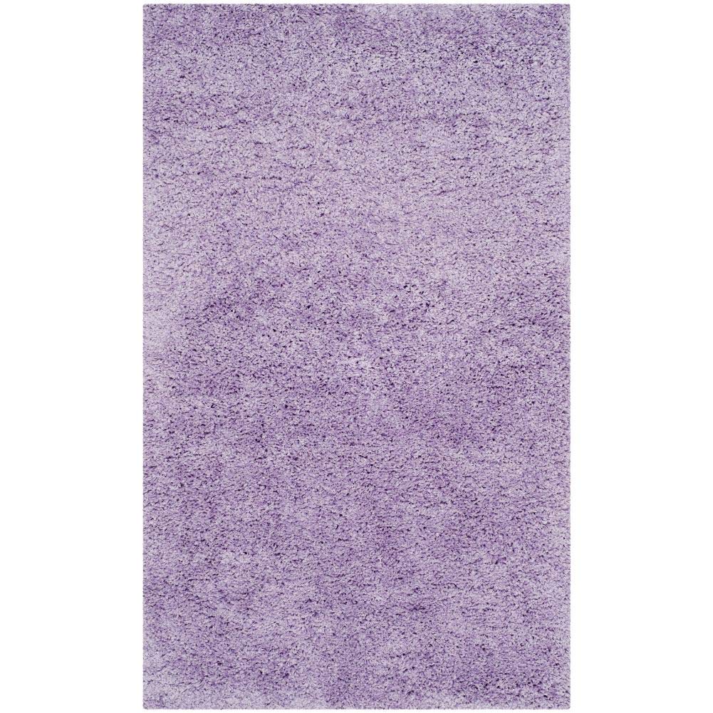 SAFAVIEH California Shag Collection Accent Rug - 2'3" x 5', Lilac, Non-Shedding & Easy to Clean, Ultra Plush Thick Pile, Ideal for Foyer, Entryway,