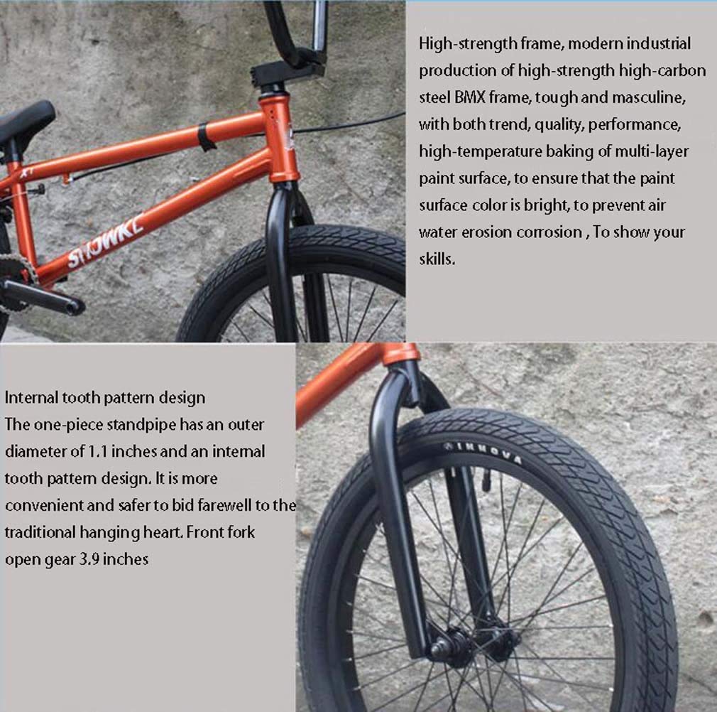Amazon | BMX 自転車 BMX 自転車 20インチBMXバイク（初心者から上級 