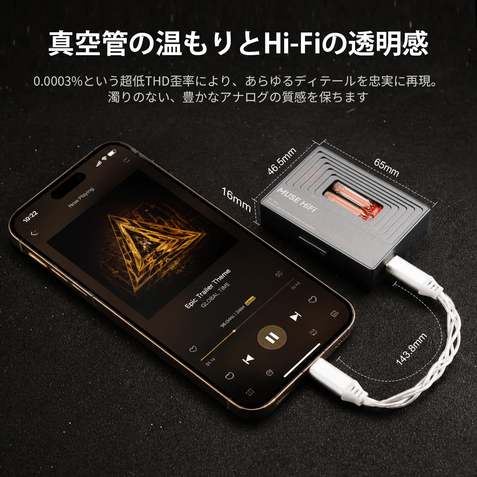 Amazon.co.jp: DAC HiFiGo MUSEHiFi M3 Ultra ポータブルアンプ DAC
