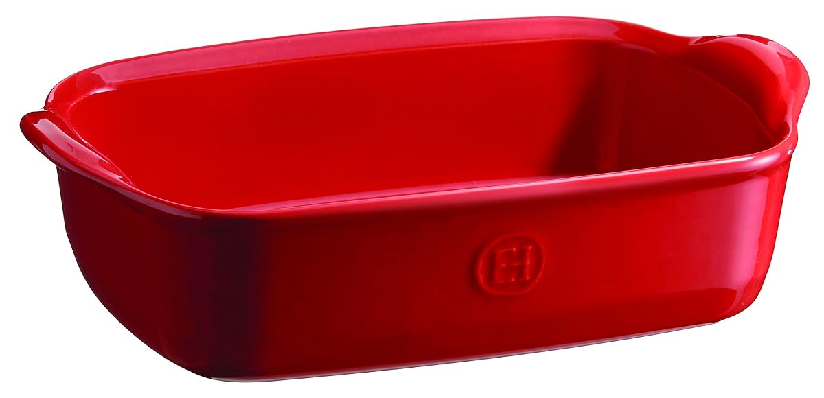 Emile Henry 349649 France Ovenware Ultime Rectangular Baking Dish, 8.7 x 5,