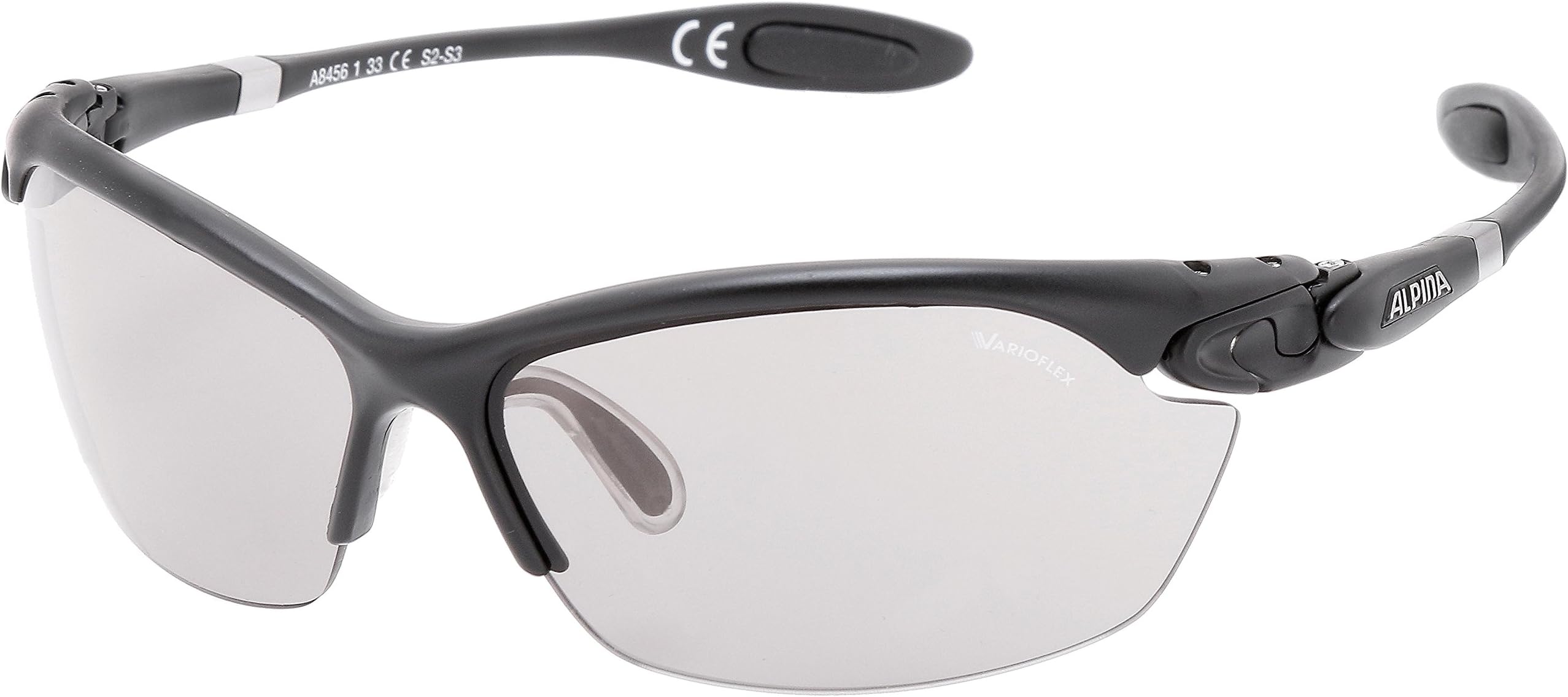 Alpina Twist Three 2.0 Vl Sunglasses - Black Matte, One Size