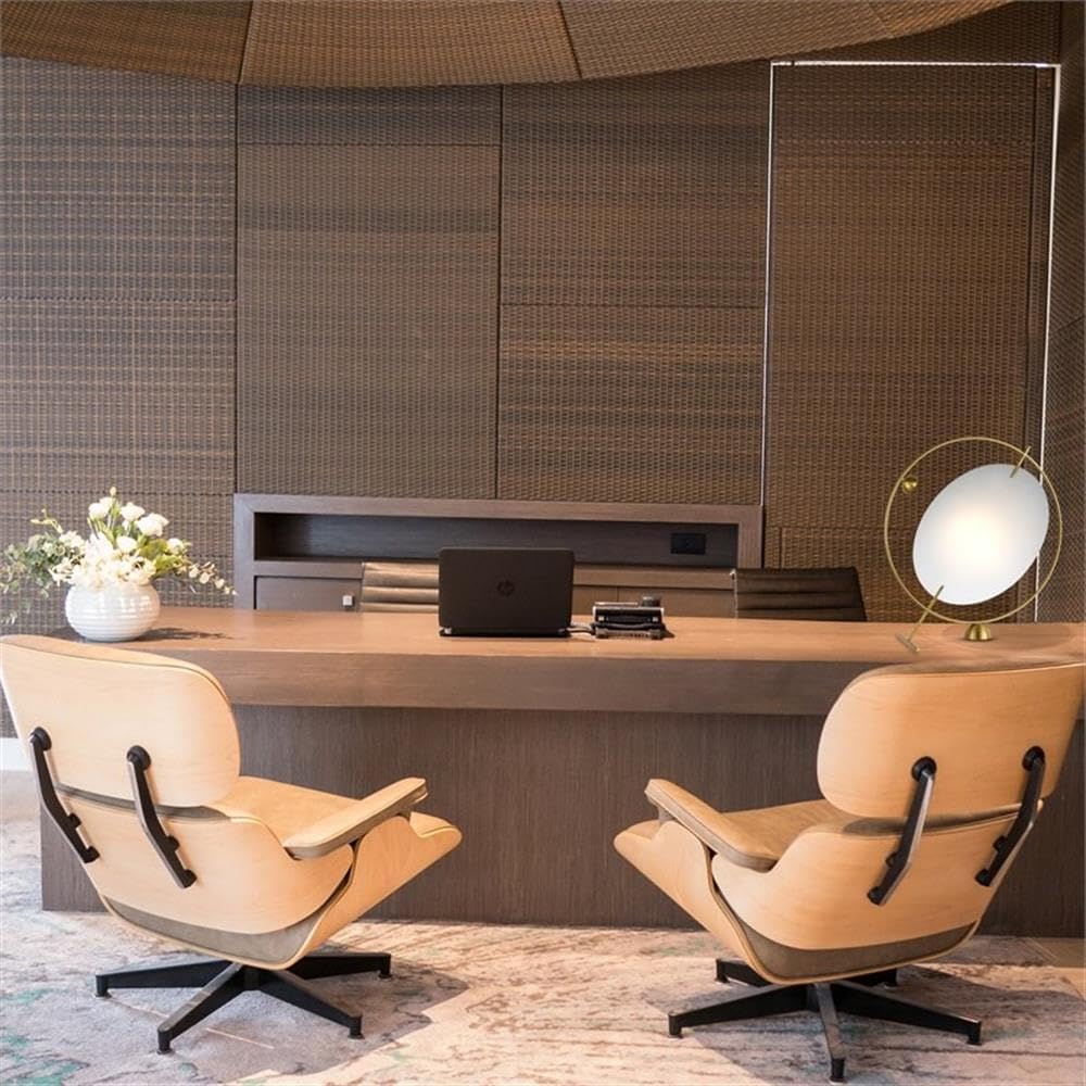 Pemberly Row 20" Aluminum Table Lamp, Antique Brass Finish, Integrated LED Light with Adjustable Shade, Plug-in Dimmer Switch, Modern Style for Ambient Lighting in Living Room, Bedroom, or Office