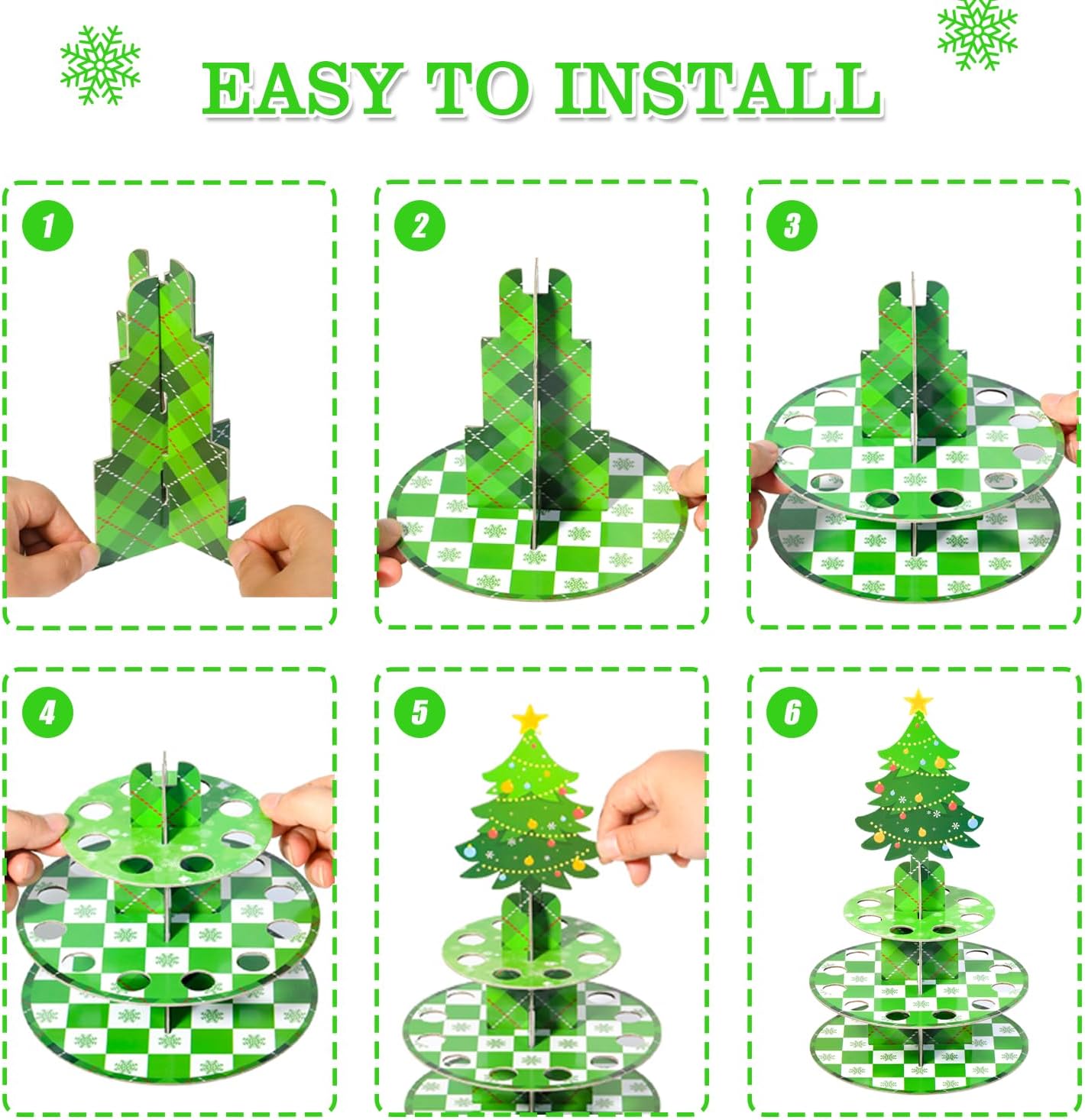 Christmas Money Holder for Cash Gift - Money Box Cash Cake for Xmas (Christmas Tree) image 4