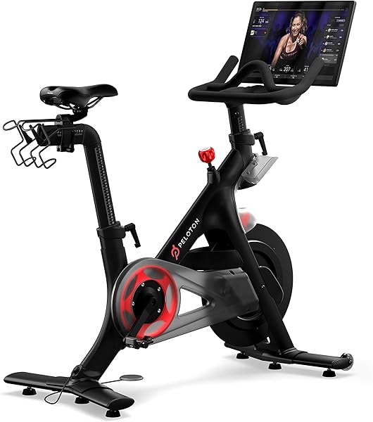Indoor Stationary Exercise Bike with Touchscreen