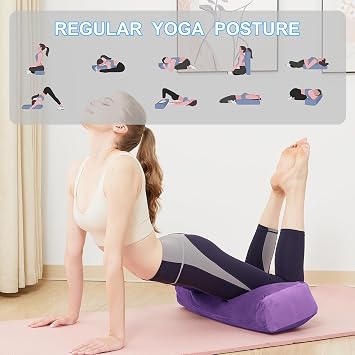Rectangular Yoga Bolster Pillow for Restorative Yoga