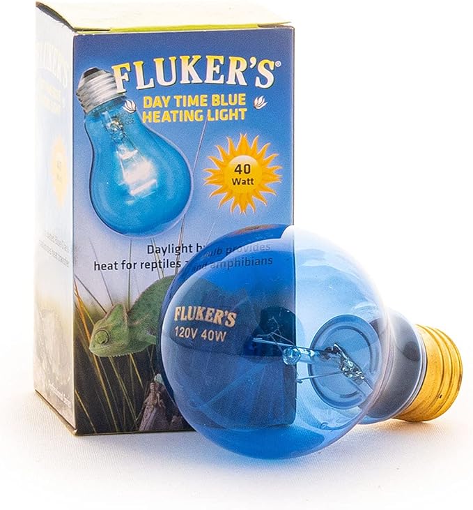 Amazon.com: Fluker's Reptile Incandescent Blue Daylight Bulb for ...