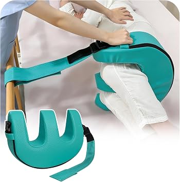NEPPT Patient Turning Device, Bedroll Turning Pillow for Elderly, Waterproof Positioning Wedge with Fixing Straps for Bed Rail, Bedsore Prevention, Adult Diaper Changing Aid for Stroke Patients