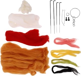 Kichvoe Wool Felt Pendant DIY Craft Kit for Moms with Foam Board