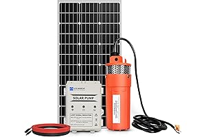 ECO-WORTHY Solar Shallow Well Kit with Battery Backup
