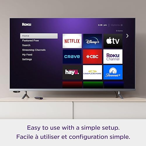 Miniatura 11 de Roku Express 4K 2022  Reproductor multimedia de transmisión HD4KHDR con transmisión inalámbrica suave y control remoto Roku Simple con controles de