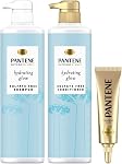 Shampoing Pantene Hydrating Glow avec essence de baobab, sans sulfate ni silicone, 285 ml
