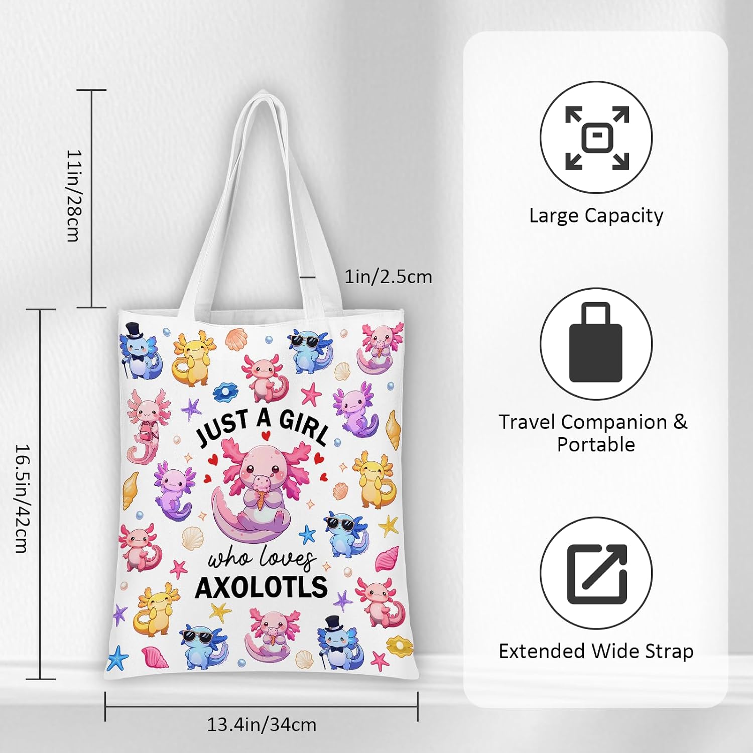 Funny Tote Canvas Bag For Women, Resuable Shoulder Bags For Women, Lady Canvas Tote Bag image 4